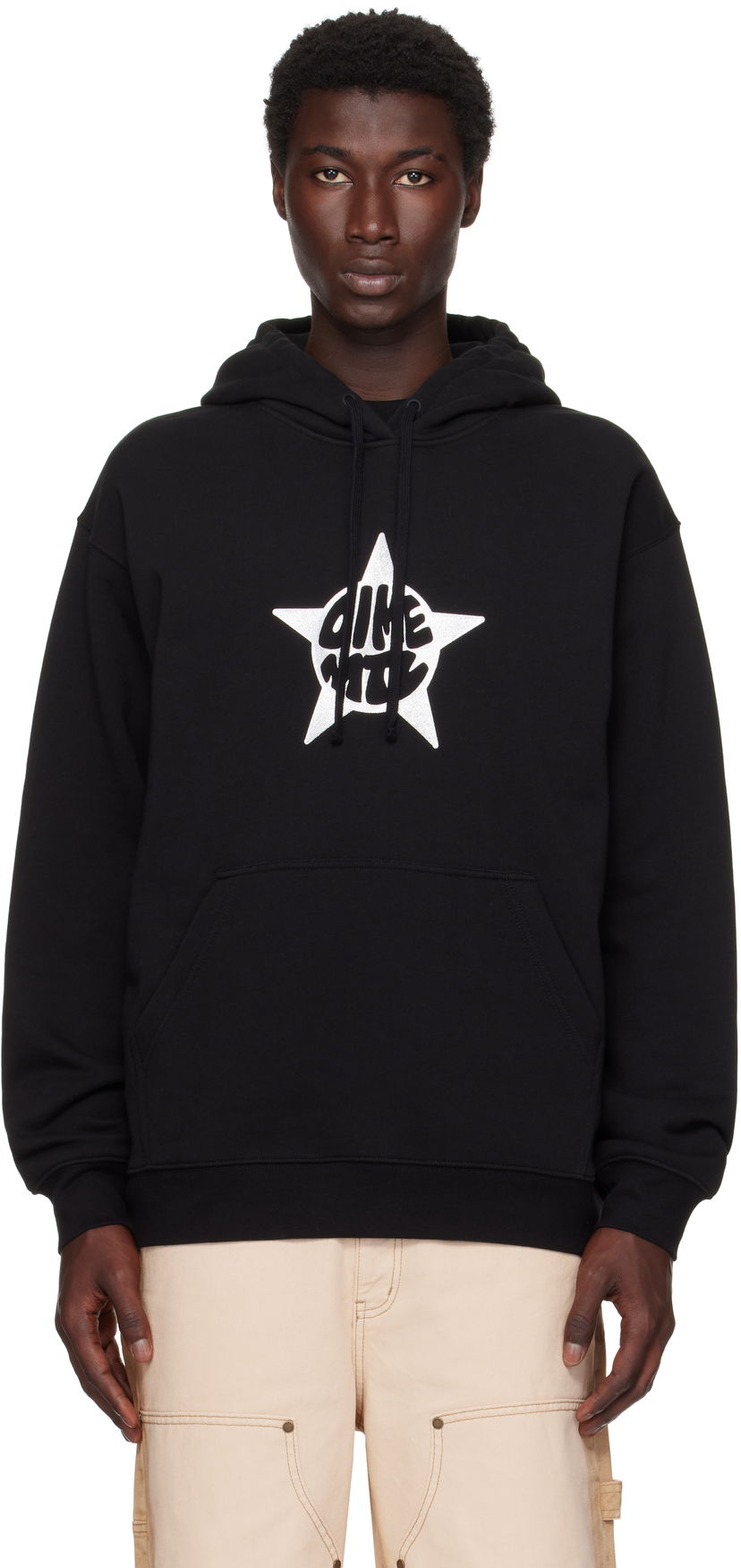 Світшоти Dime Dime Star Hoodie чорний | DIMESU2546BLK