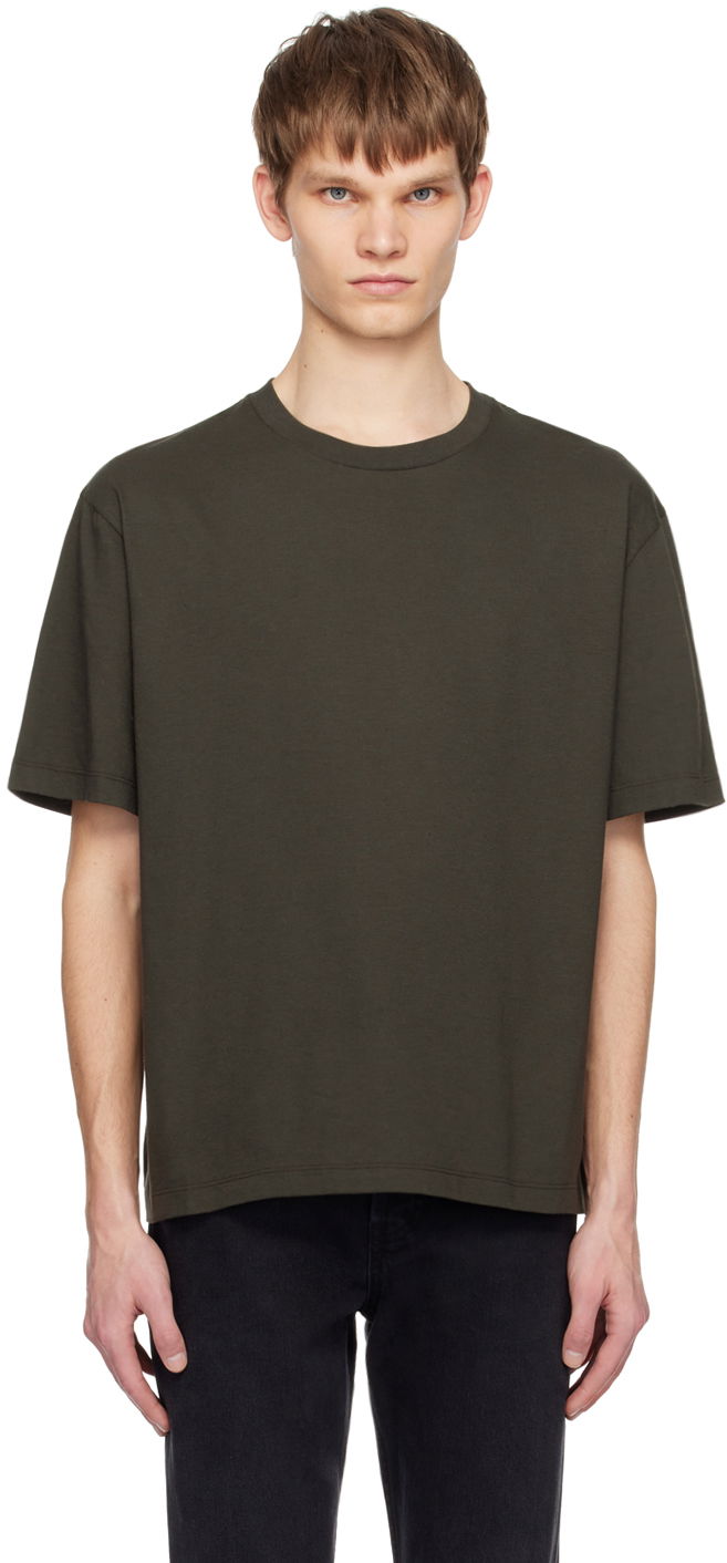 Футболка The Row Errigal Relaxed Fit T-Shirt Зелений | 381-K291