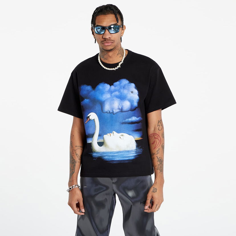 Футболка MISBHV La Donna Del Lago T-Shirt чорний | 3120EX005