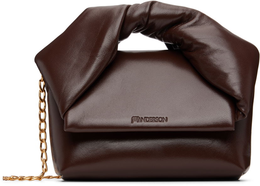 Сумочка JW Anderson Small Twister Bag Коричневий | HB0753-LA0376