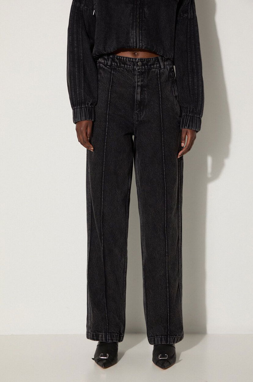 Джинси adidas Originals High Waist Jeans чорний | IY7407