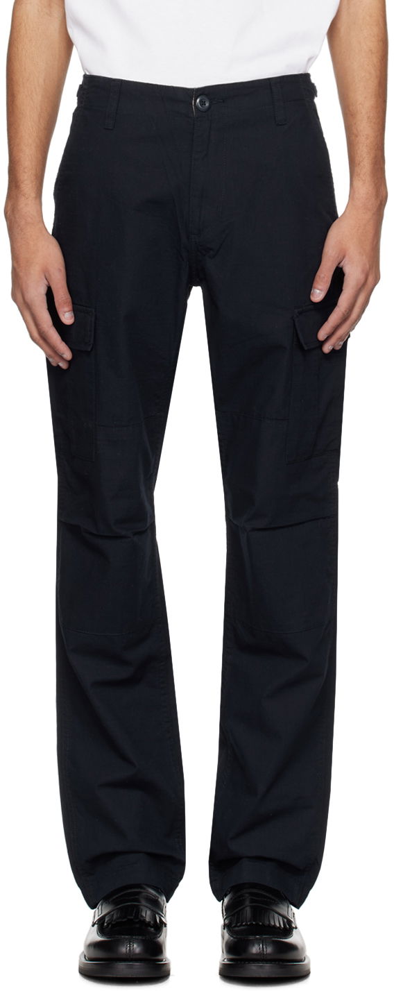 Штани карго Carhartt WIP Aviation Cargo Pants темно-синій | I032468