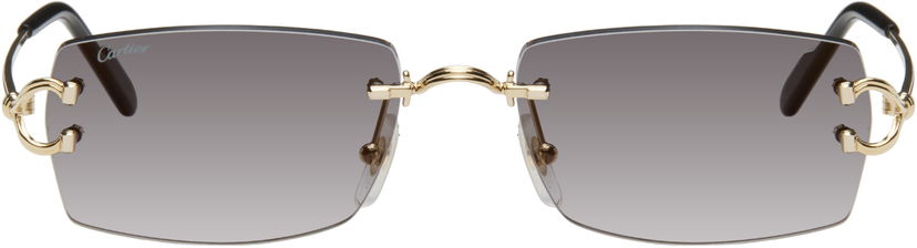 Сонцезахисні окуляри Cartier Cartier 'Décor C Classique' Sunglasses Сірий | CT0550S-001