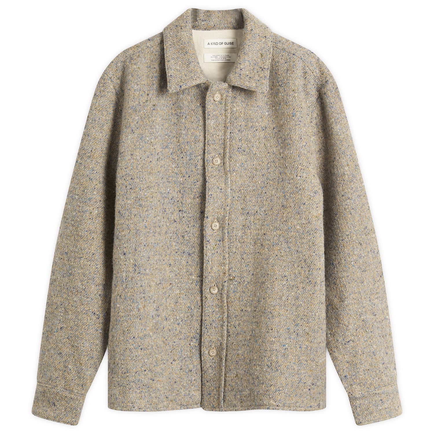 Куртка A Kind of Guise Cullu Speckled Tweed Overshirt Різнокольоровий | 157-14804-626, 1