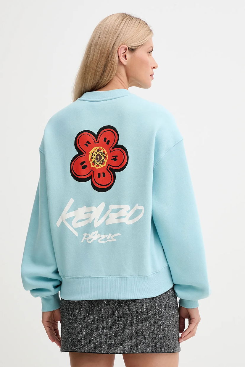 Світшоти KENZO Kenzo x Futura Graphic Print Sweatshirt Синій | FF62SW4504MB