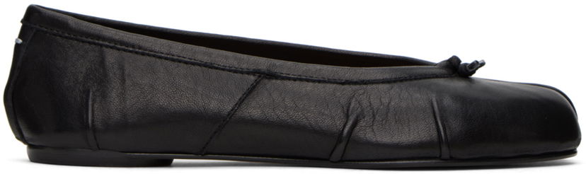 Одяг Maison Margiela Black Tabi Ballerina Flats чорний | S58WZ0127 P6378