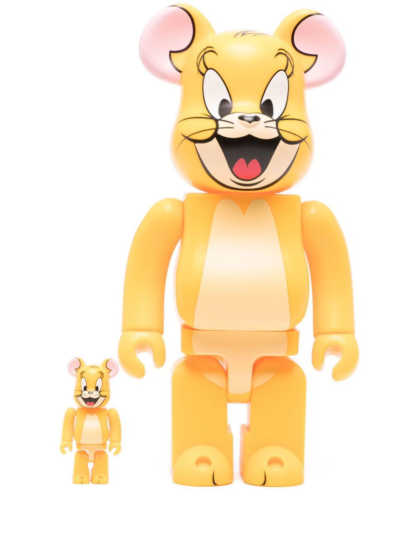 Колекційний Medicom Toy Tom & Jerry 400% + 100% Jerry Be@rbrick figure set - Yellow Жовтий | 453095660663721029483