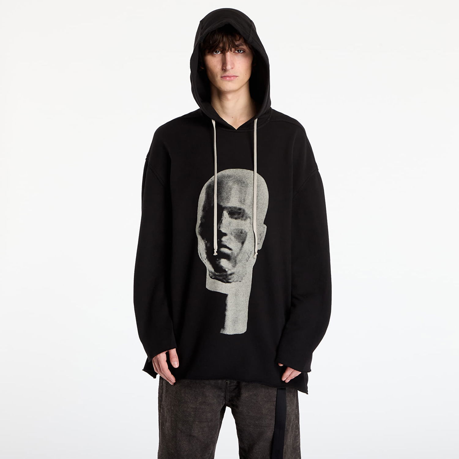 Світшоти Rick Owens Rick Owens DRKSHDW Peter Graphic Hoodie чорний | DU02E7280 FEP1P 0908, 0