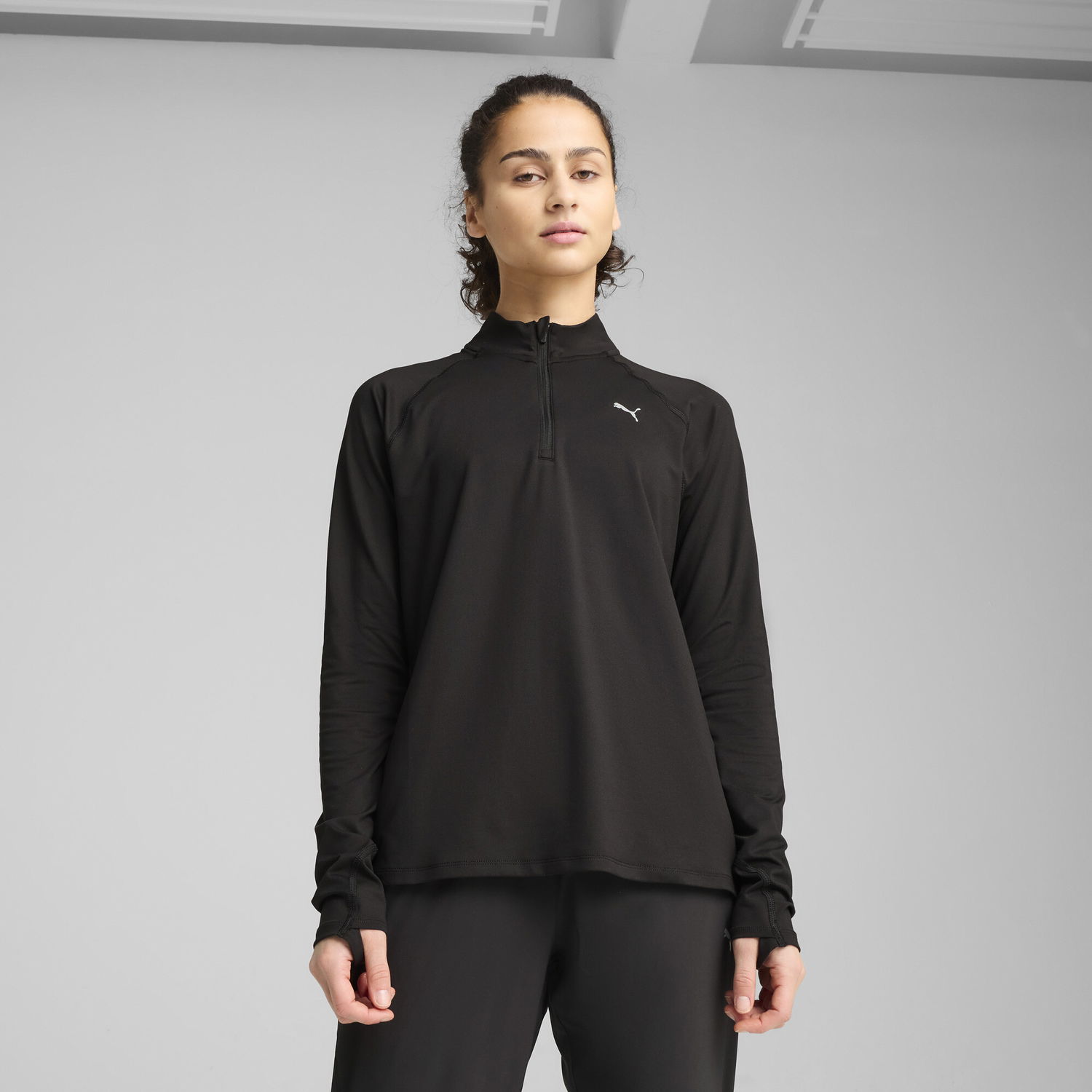 Світшоти Puma Run Velocity Cloudspun Quarter-Zip Top чорний | 526650_01, 0