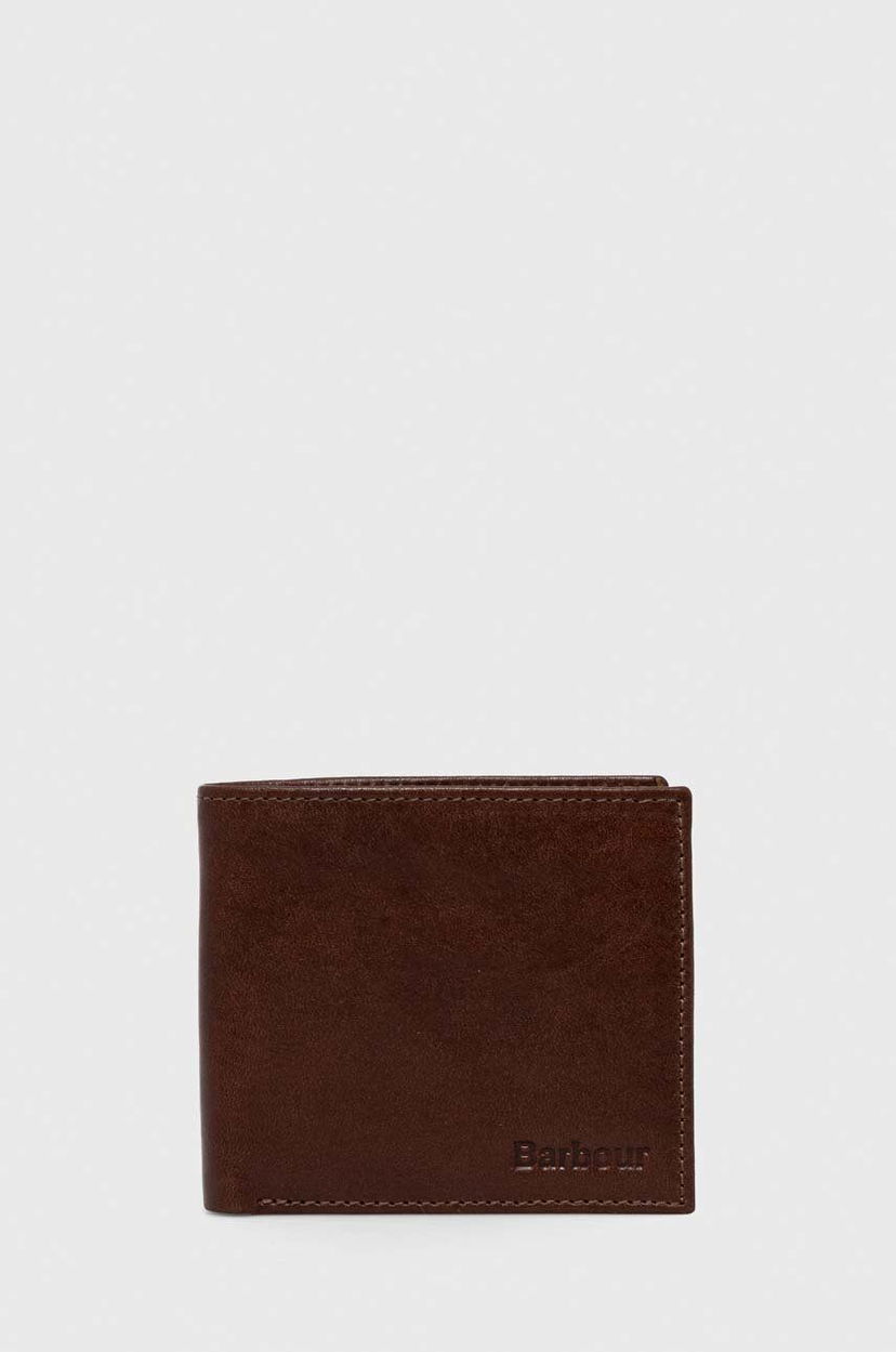 Гаманець Barbour Leather Wallet Коричневий | MLG0002