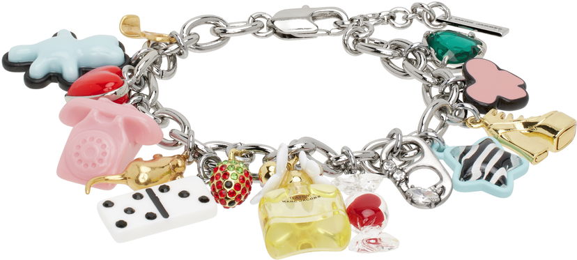 Браслет Marc Jacobs Marc Jacobs Sticker Charm Statement Bracelet Різнокольоровий | 2S5JBR001J85