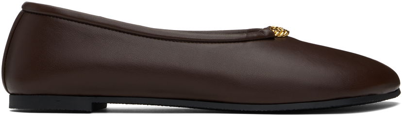 Кросівки та взуття Stella McCartney Ryder Ballerina Flats Коричневий | 810515W1IL0