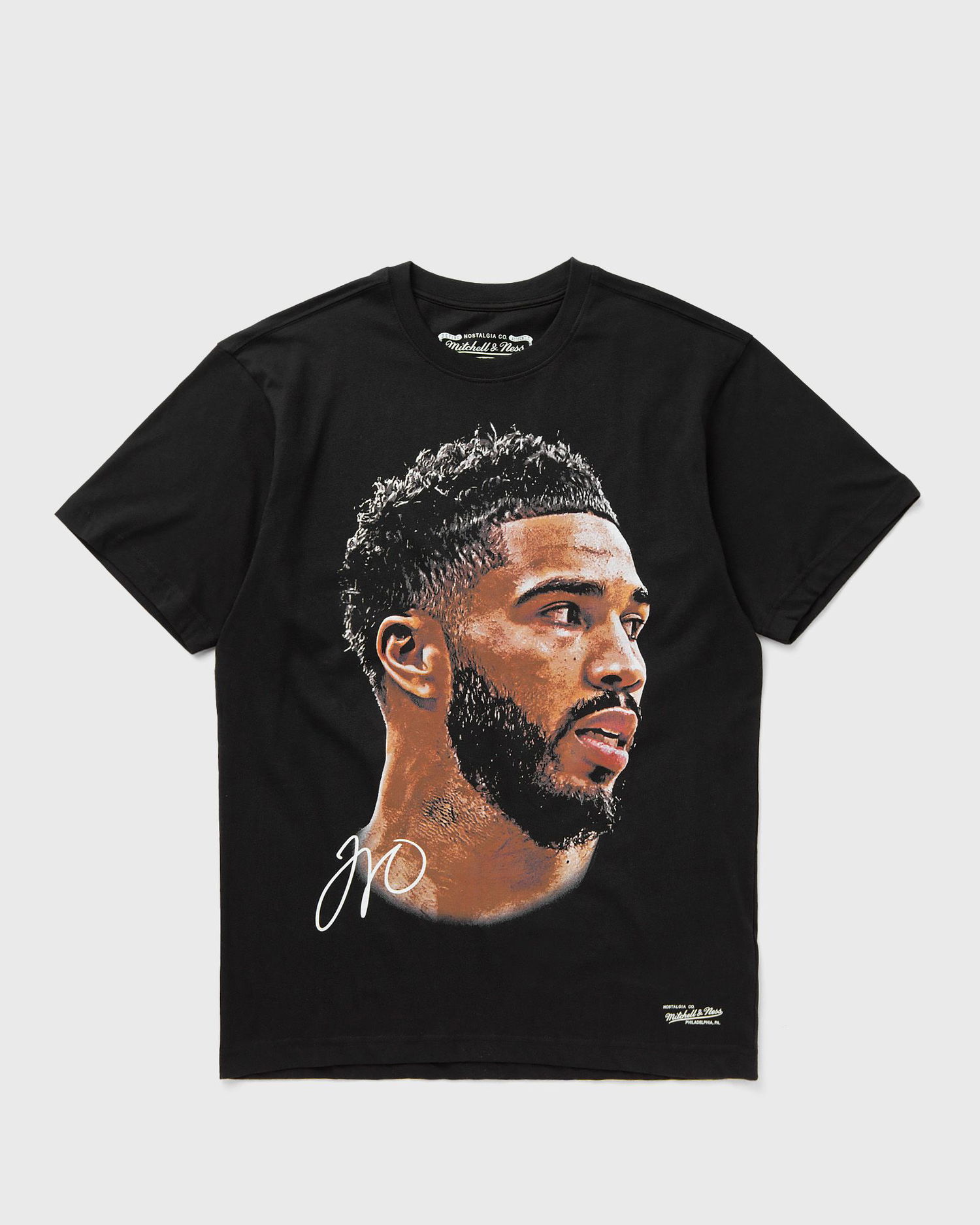 Футболка Mitchell & Ness Mitchell & Ness NBA Players Association Jayson Tatum Big Face T-Shirt чорний | SS15095-NBPBLCK, 0