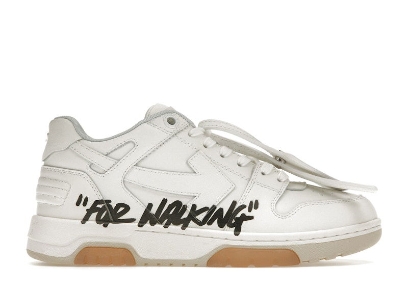 Кросівки та взуття Off-White Out Of Office "OOO" Low "For Walking" White Black W білий | OWIA259C99LEA0020110 / OWIA259C99LEA0040110, 0