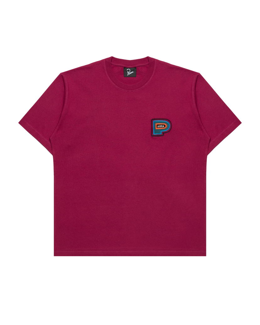 Футболка By Parra Parra Repeat Pea T-Shirt Бордовий | 53415