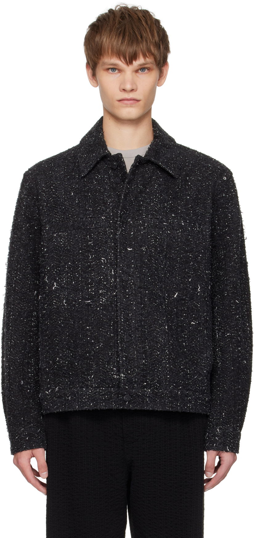 Куртка Craig Green Craig Green Towel Denim Jacket чорний | CGAW25CWOJKT74