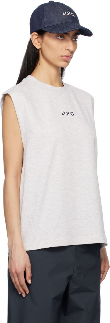 Безрукавка A.P.C. A.P.C. ASICS Edition Sky Sleeveless Tank Top темно-синій | COGWV-M26455, 1