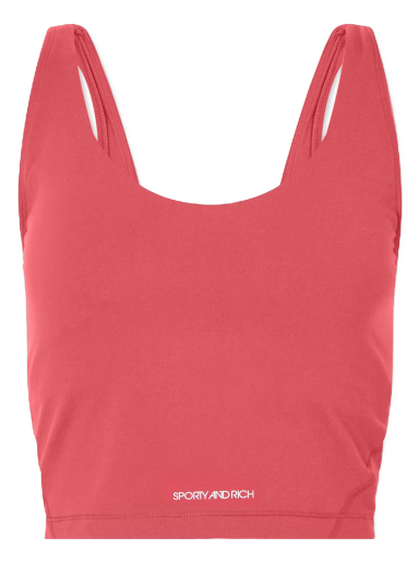 Бюстгальтер Sporty & Rich Cropped Tank Bra Top Рожевий | TC671HI