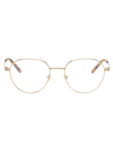 Сонцезахисні окуляри Gucci Round Glasses бежевий | GG1458O-002