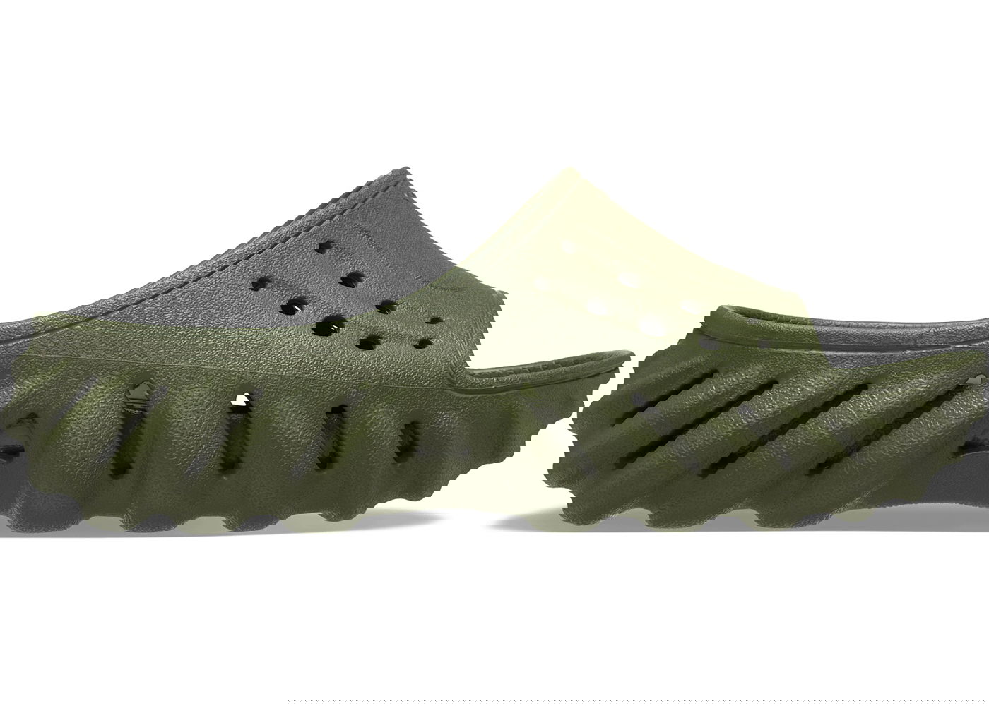 Кросівки та взуття Crocs Echo Slide Зелений | 208170-309, 0