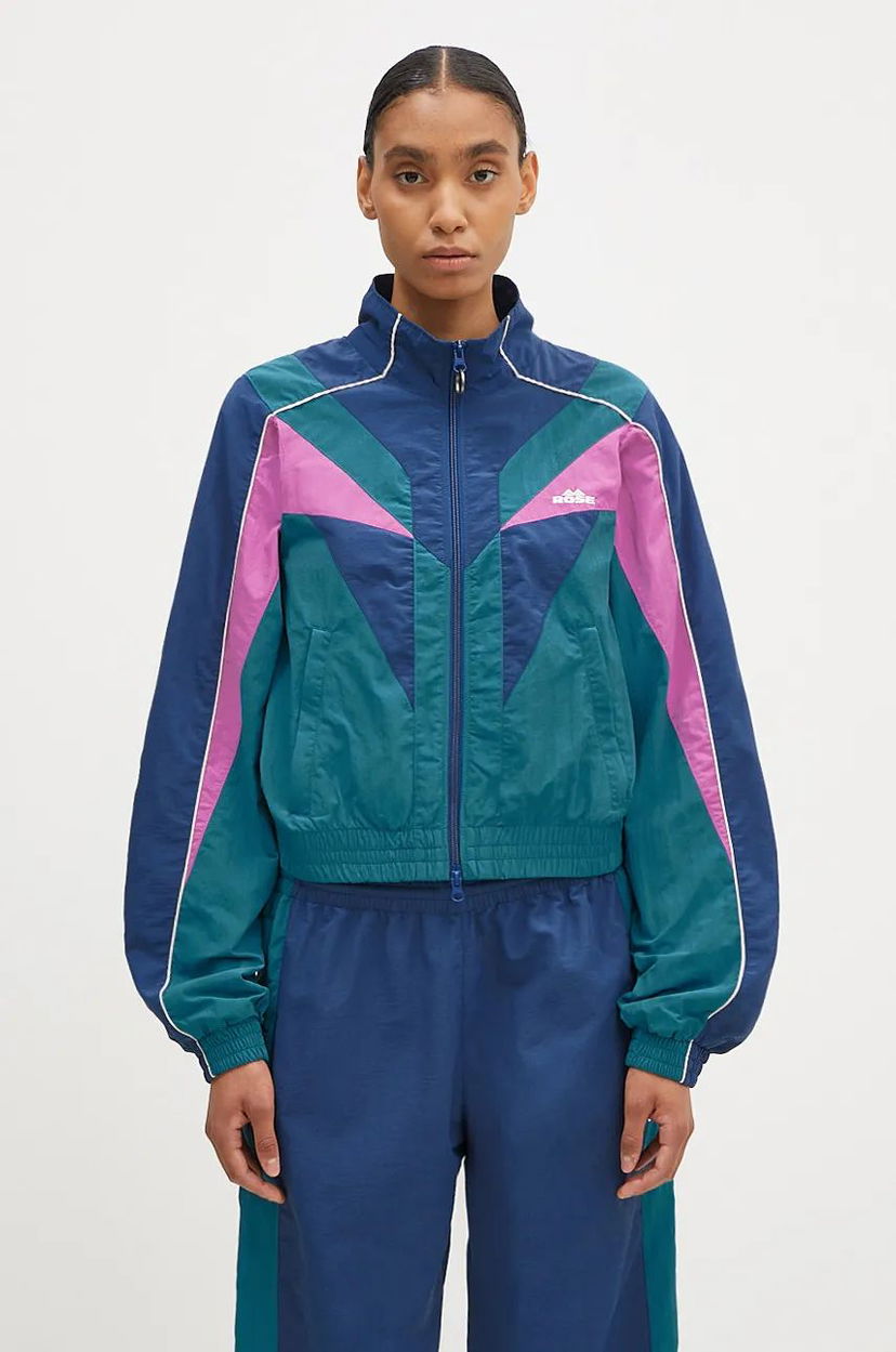 Вітровка Martine Rose Shrunken Track Jacket Синій | 166WP01511