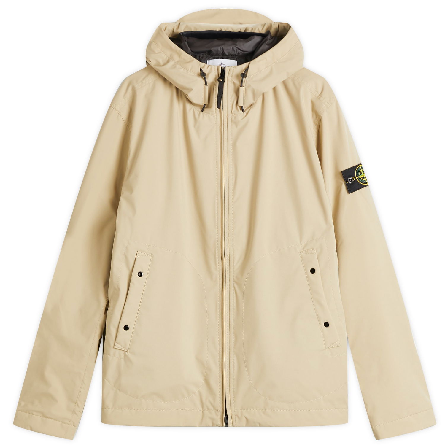 Вітровка Stone Island Soft Shell-R Primaloft Parka Jacket, Size Large бежевий | K1S154100047-V009A, 1