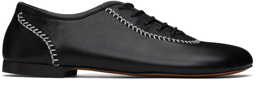 Одяг Wales Bonner Wales Bonner Lace-Up Oxfords чорний | WBM44503A-21060