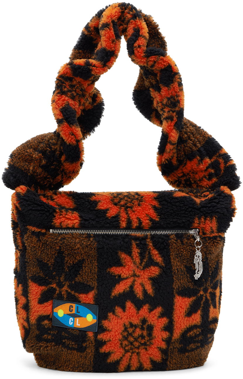 Сумка Chopova Lowena Chopova Lowena Sunflower Fleece Shoulder Bag Помаранчевий | 1176