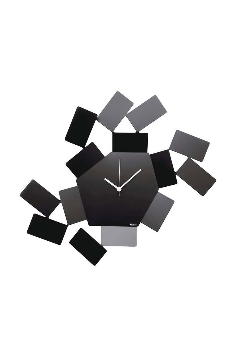 Домашній декор Alessi La Stanza dello Scirocco Wall Clock чорний | MT19.B