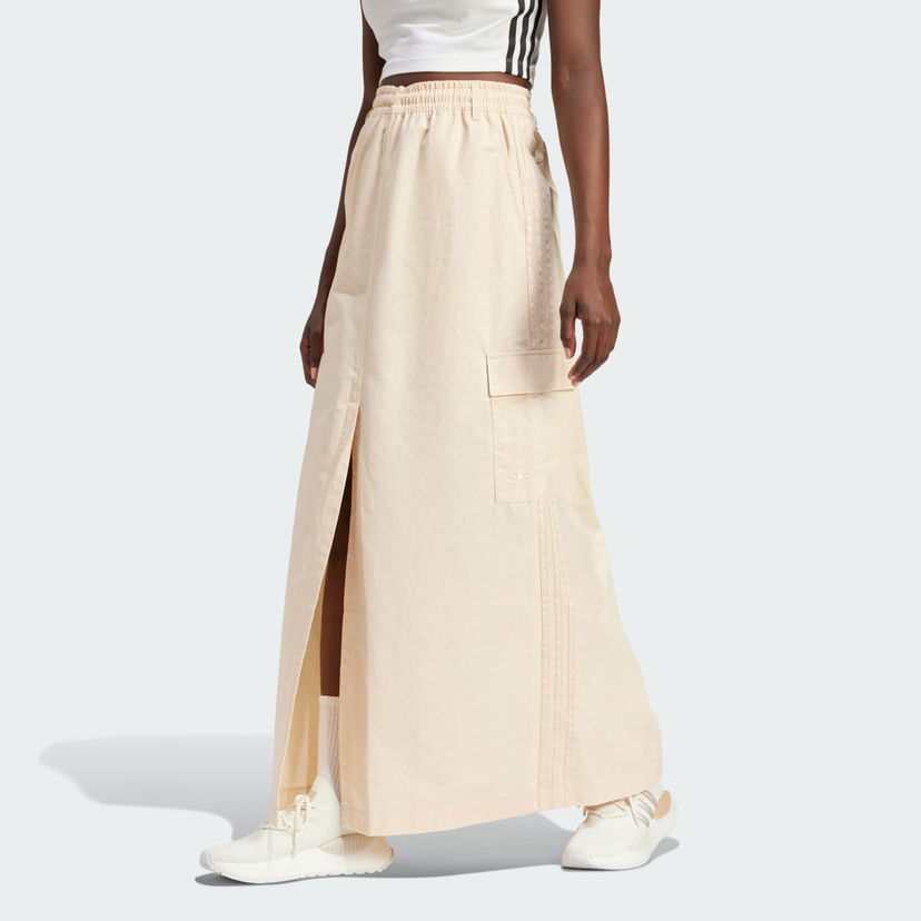 Спідниця adidas Originals Premium Essentials Maxi Skirt бежевий | IU2677
