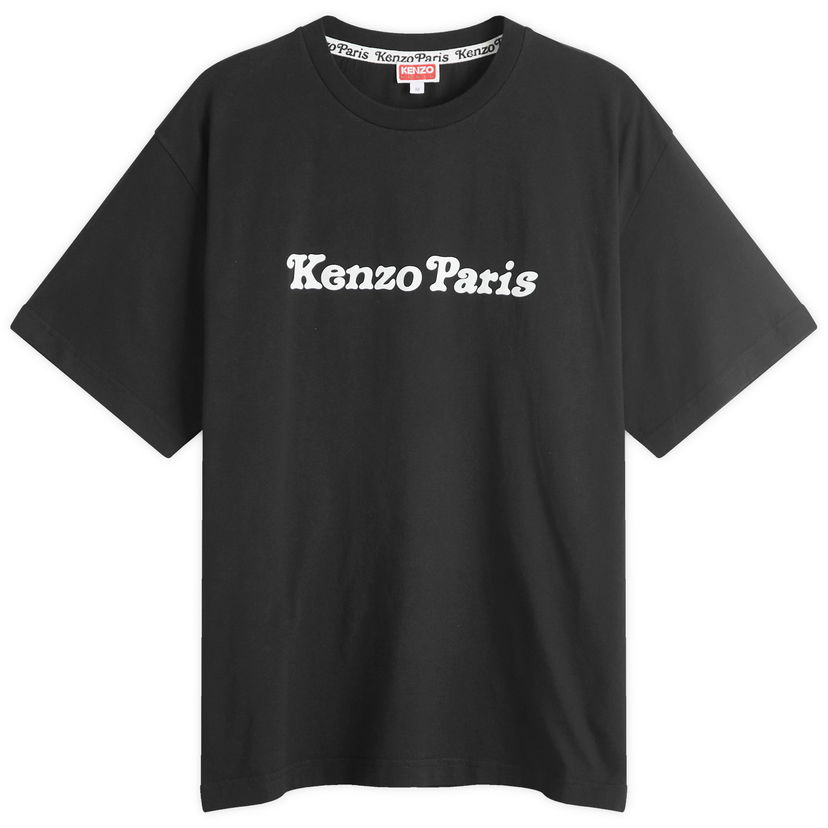 Футболка KENZO Verdy Collection Oversized Black T-Shirt, Size Large чорний | FF58TS4814SG-99J