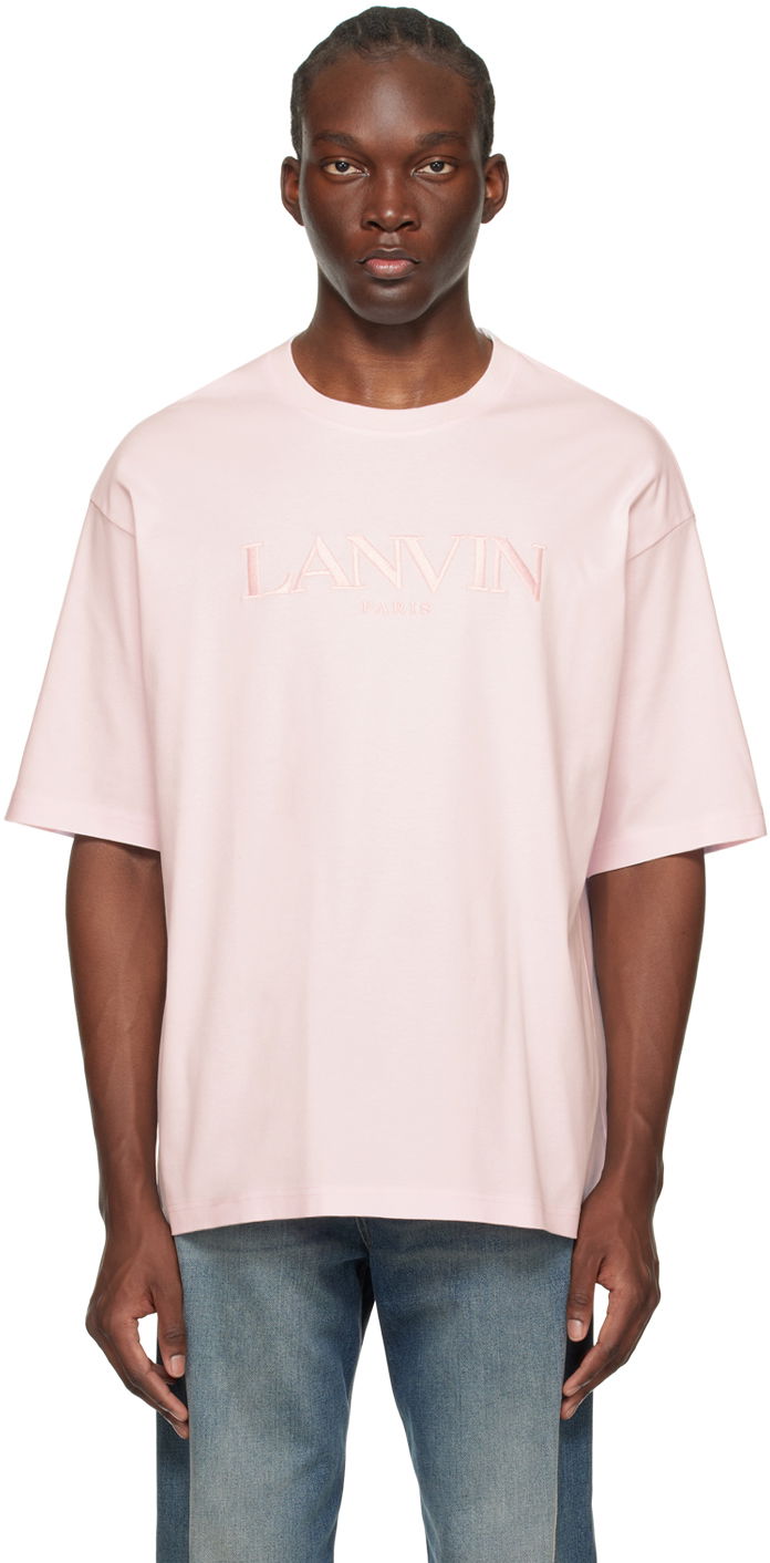 Футболка LANVIN Oversized T-Shirt Рожевий | RM-TS0026-J208-P24
