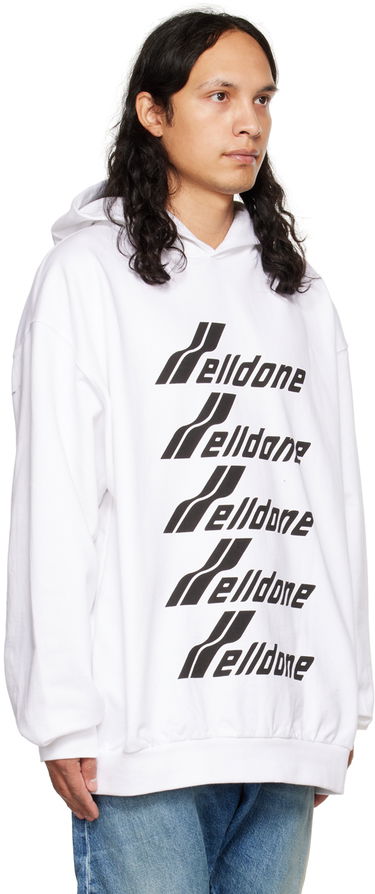Світшоти We11done We11done Print Hoodie білий | WD-TH3-22-729-U-WH, 1