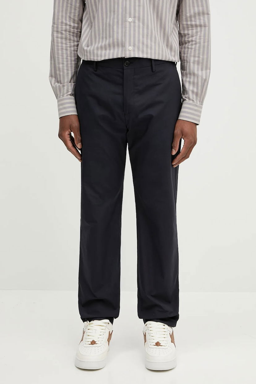 Штани Paul Smith Paul Smith Cotton Trousers темно-синій | M1R.055Z.P02630