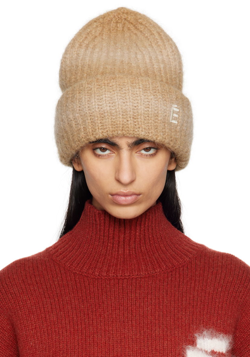Шапка Études Alpaca Beanie Коричневий | H24MMACC699-64