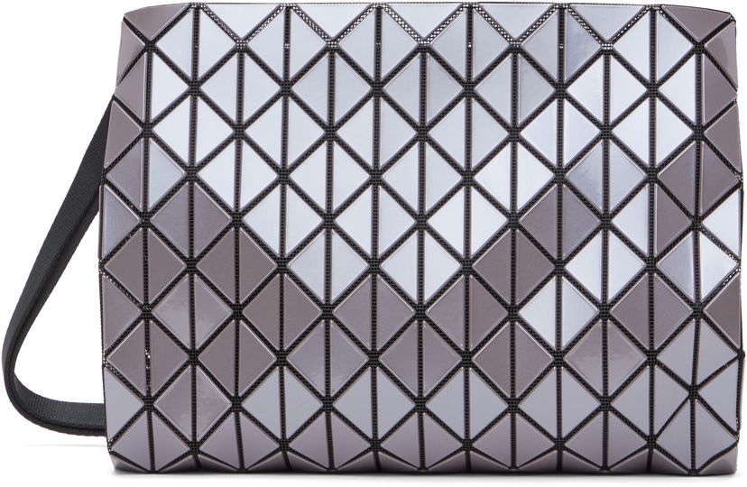 Сумка BAO BAO ISSEY MIYAKE Issey Miyake Bao Bao Row Metallic Crossbody Bag Сірий | BB56AG463