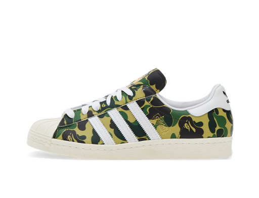 Кросівки та взуття adidas Originals BAPE x Superstar 80s "ABC Camo" Зелений | GZ8981