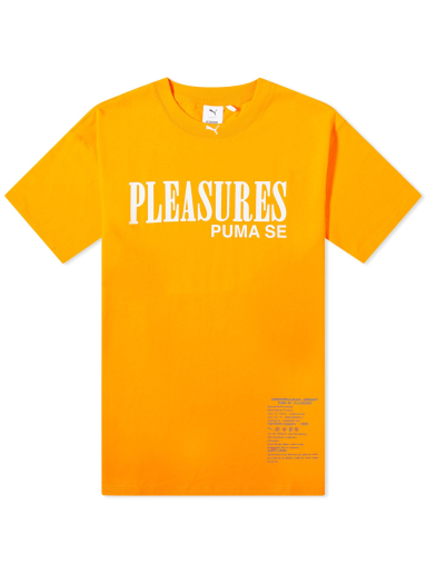 Футболка Puma x Pleasures Typo Помаранчевий | 620878-73