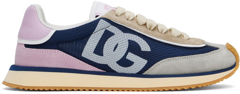 Одяг Dolce & Gabbana Dolce&Gabbana Mixed-Material DG Cushion темно-синій | CK2288 A9253