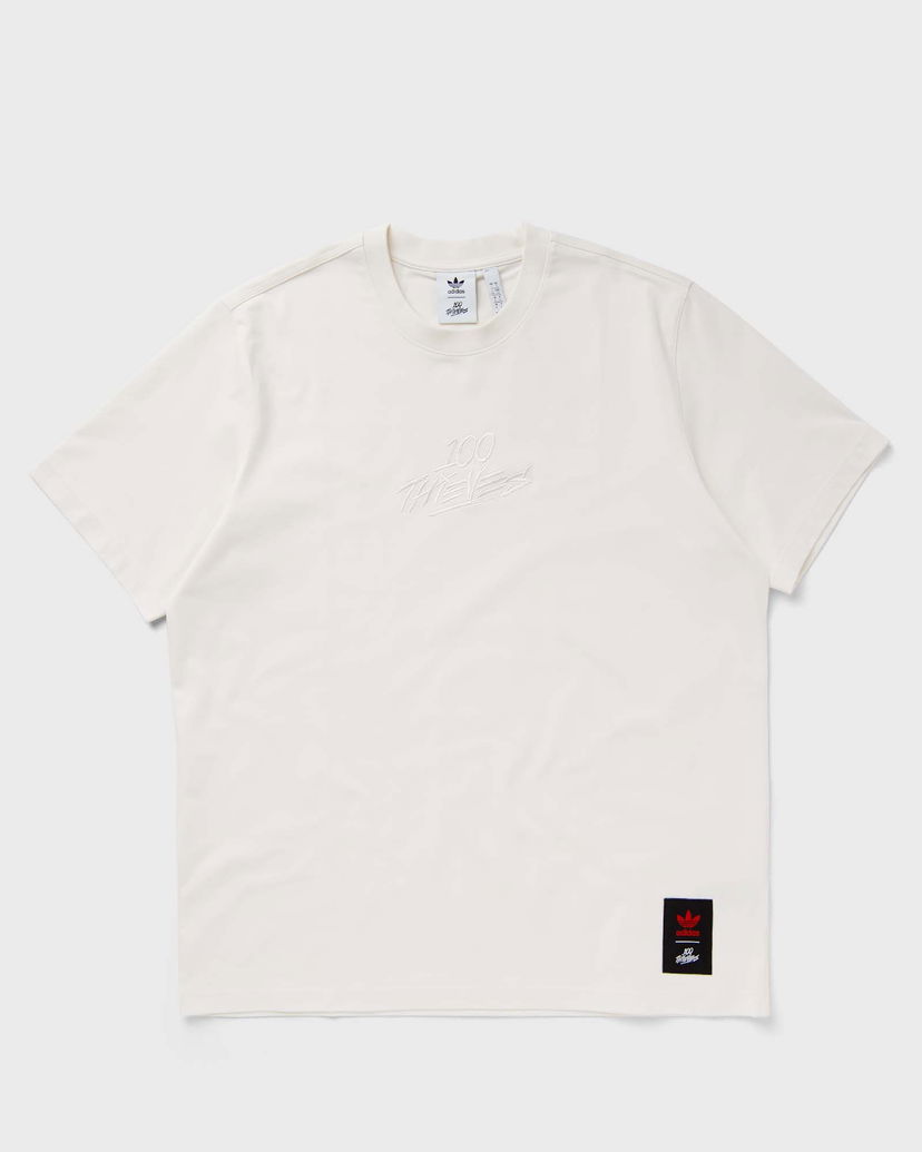 Футболка adidas Originals 100 x Thieves TEE білий | IW4593