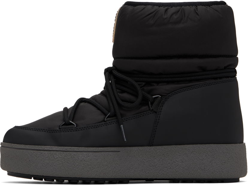 Кросівки та взуття Moon Boot Ltrack Low Nylon WP Winter Boots чорний | 80D2450080