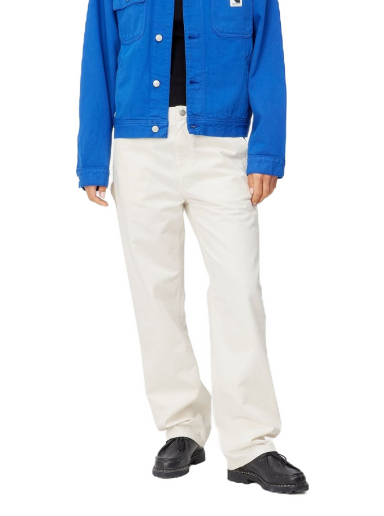 Штани Carhartt WIP Pierce Pant Straight "Off-White rinsed" білий | I026588_350_02