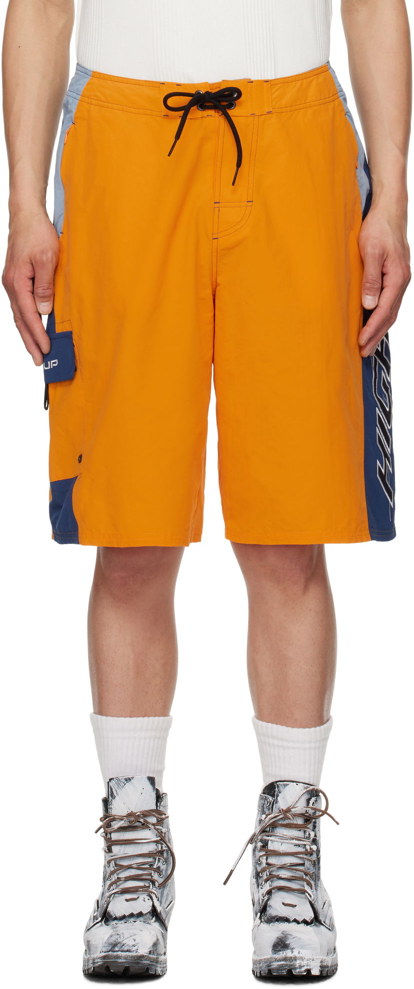 Шорти Martine Rose Martine Rose Board Swim Shorts Помаранчевий | 846WP09205