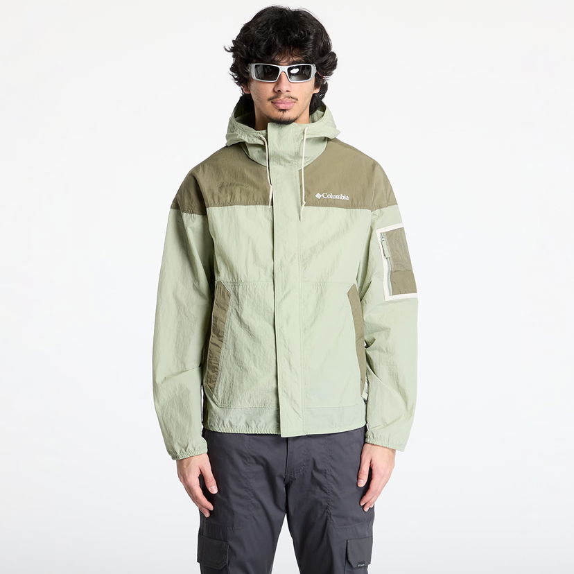 Вітровка Columbia Challenger II Windbreaker Jacket Зелений | 2071553348