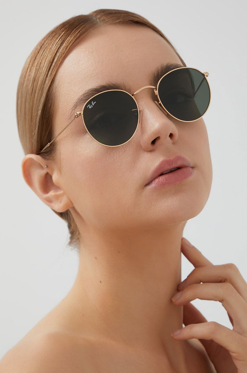 Сонцезахисні окуляри Ray-Ban ROUND METAL Sunglasses Металік | 0RB3447N.001.53.D