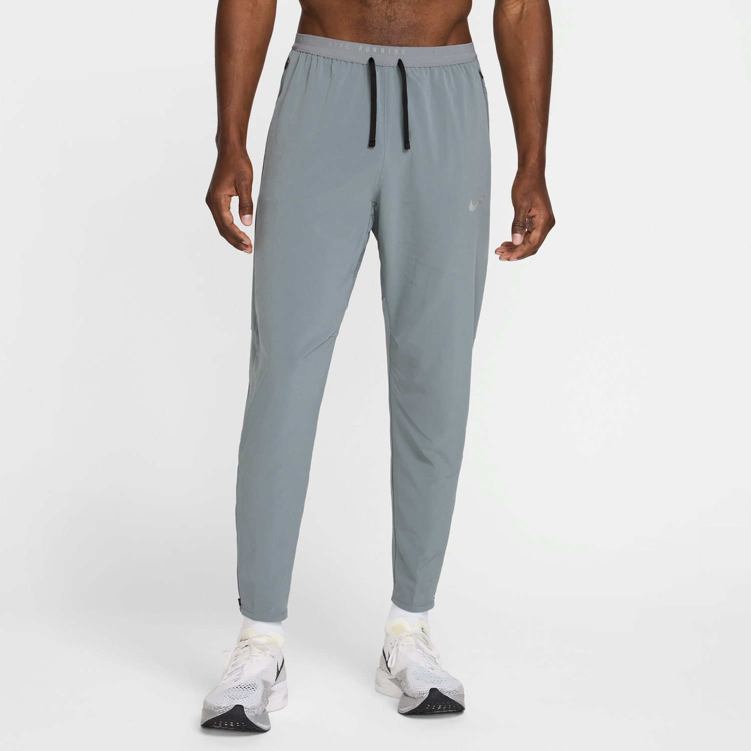 Штани Nike Stride Dri-FIT Woven Running Pants Сірий | HV4544-084, 1