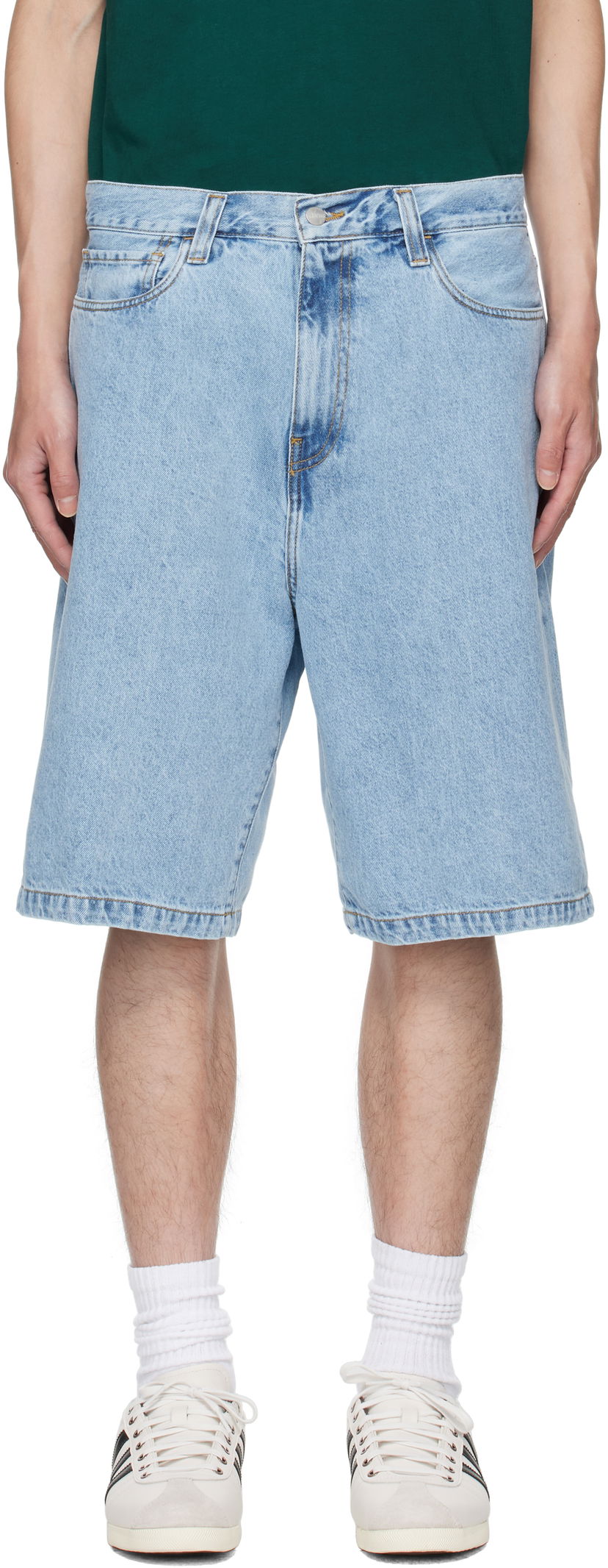 Шорти Carhartt WIP Work In Progress Landon Denim Shorts Синій | I030469