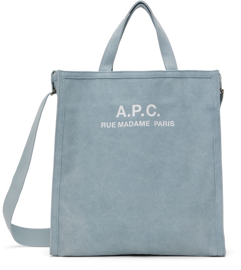 сумка-тоут A.P.C. Shopping Tote Bag Синій | COHGV-H61318