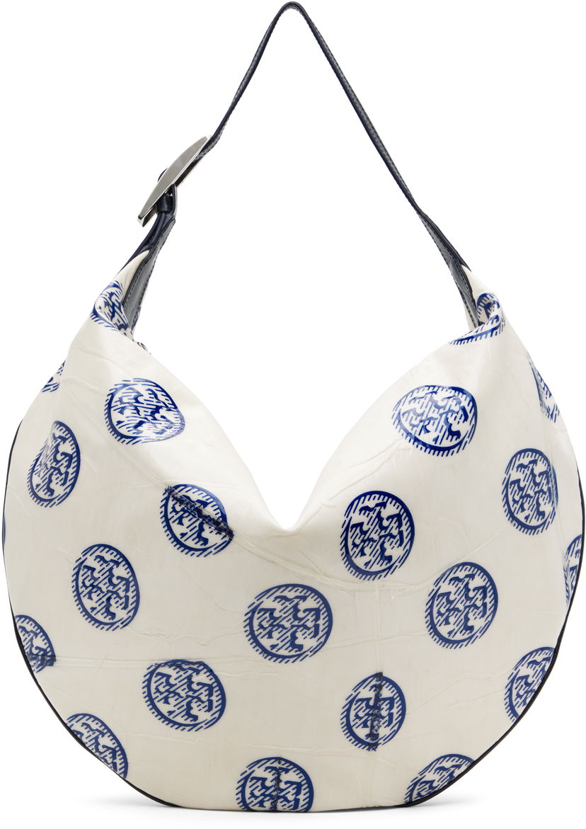 Сумочка Tory Burch Tory Burch T Monogram Balloon Bag білий | 171915-101
