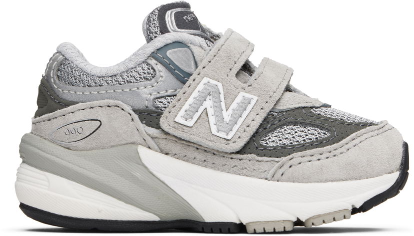 Кросівки та взуття New Balance 990v6 Hook & Loop Сірий | IV990GL6